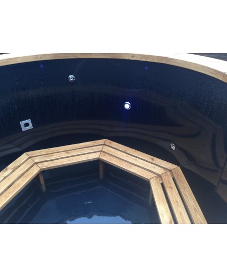 Kubilas plastikinis su termomedienos apdaila Kubilas plastikinis su termomedienos apdaila