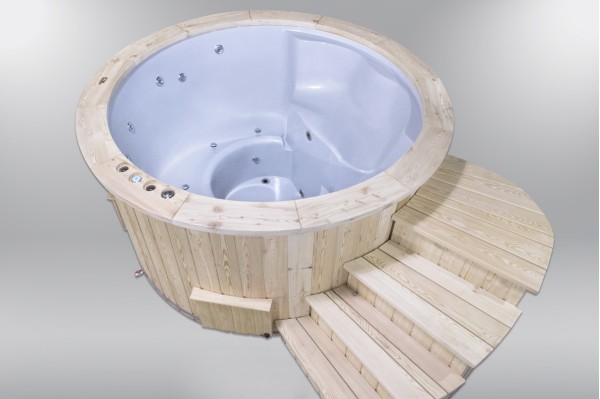Hot Tubs Royal Wellness Abete con stufa a legna 180 cm Hot Tubs Royal Wellness Abete con stufa a legna 180 cm